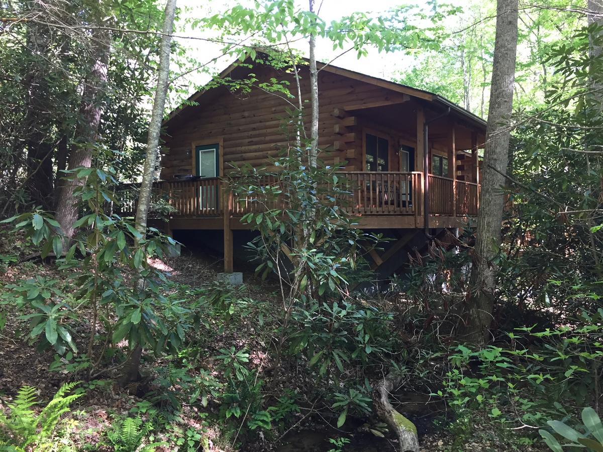 Misty Creek Log Cabins Мегги-Вэлли Экстерьер фото